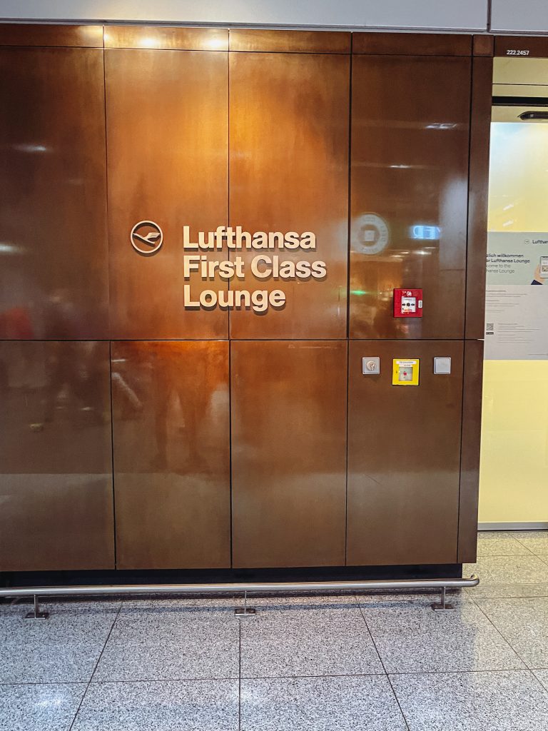 Lufthansa First Class Lounge Frankfurt