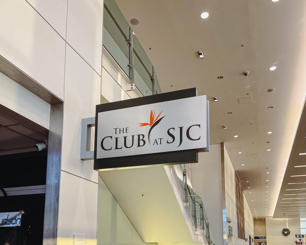 The Club at SJC entrance